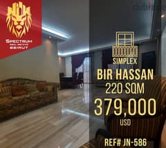 Bir Hassan Prime (220Sq) 3 Bedrooms (JN-586)