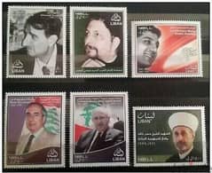 شخصيات لبنانية قادة من لبنان المجموعة ب3$ 0