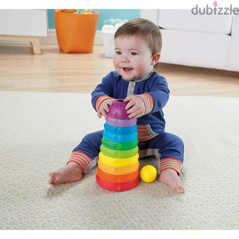 Fisher price stack and roll cups 1