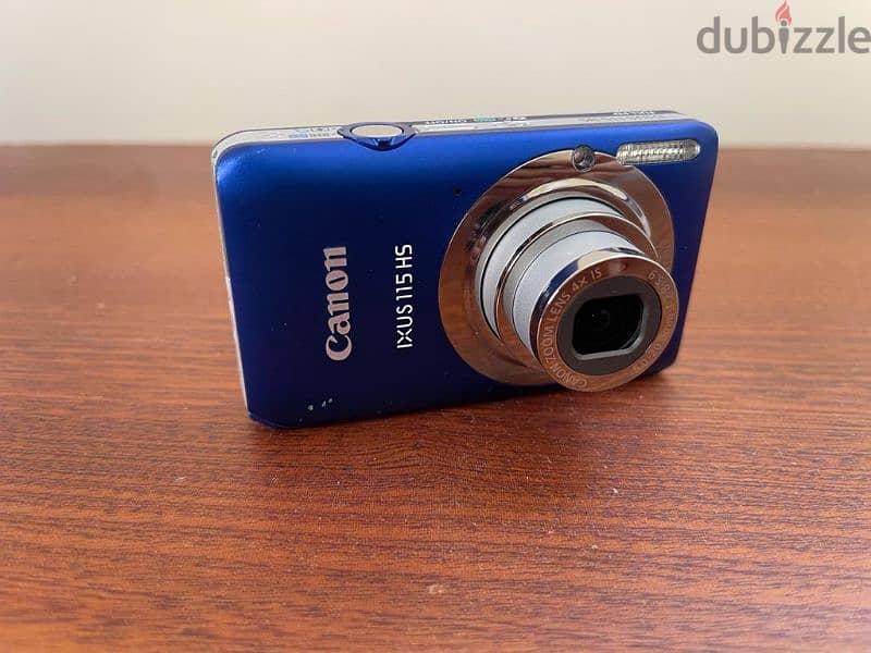 Canon Camera Blue IXUS 115 HS 1