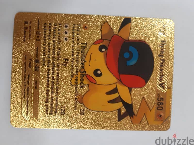 black,gold and silver pikachu cards 8
