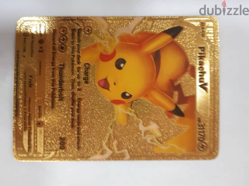black,gold and silver pikachu cards 12