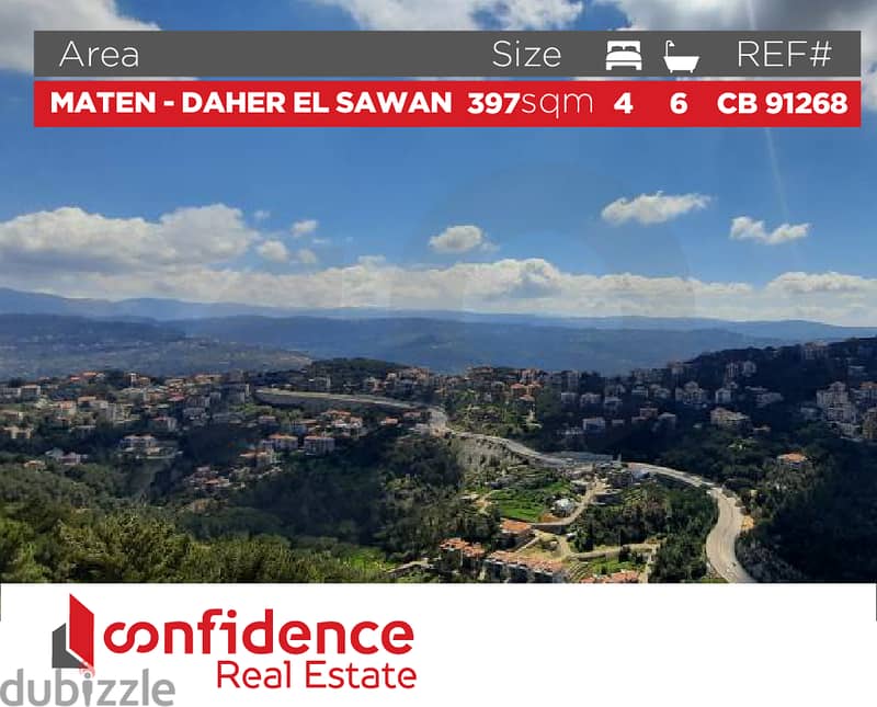 Imagine purchasing a stand alone in Daher el sawan! REF#CB91268 0