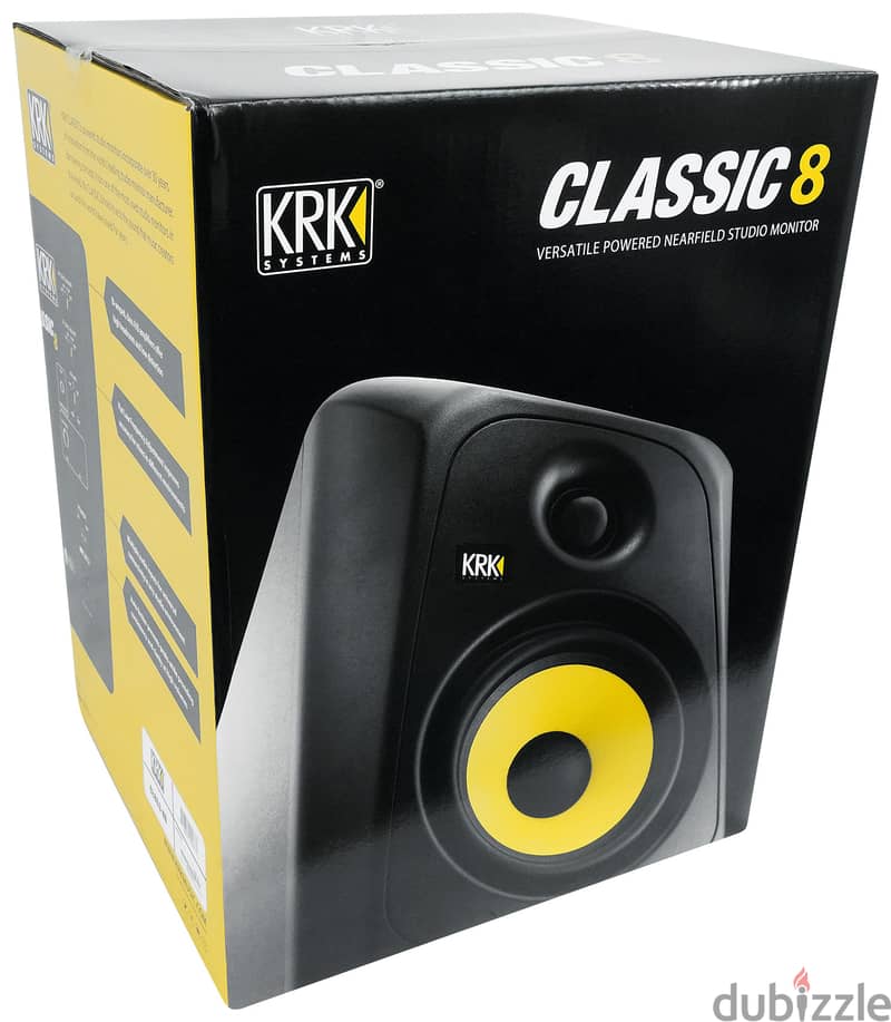 KRK Classic 8 8-inch Powered Studio Monitor 1