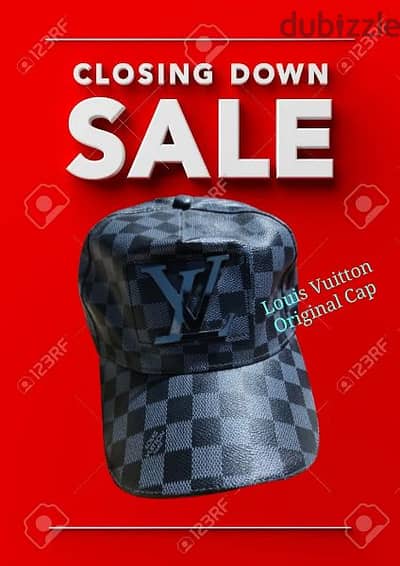 Copy original Louis Vuitton leather cap