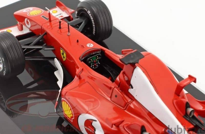 Michael Schumacher Ferrari F2002 diecast car model 1:24. 5