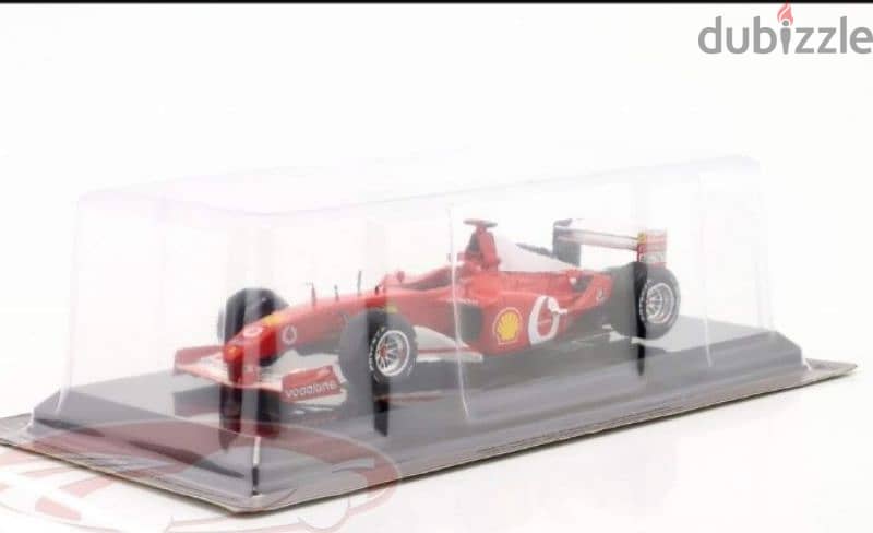 Michael Schumacher Ferrari F2002 diecast car model 1:24. 6