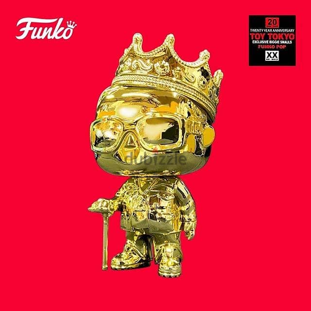 Funko Pop Rocks: Music - Notorious B.I.G. with Crown Collectible