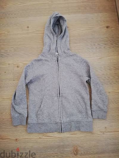 Grey H&M hoody jacket