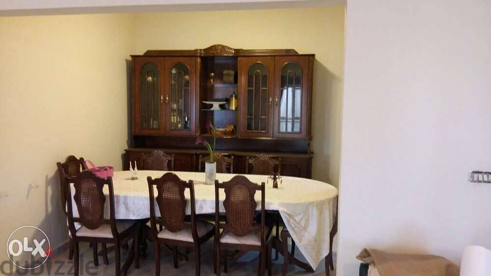 dining table, 8 chairs with dressoir 0