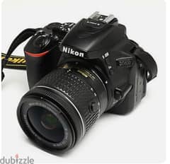 Nikon D5600 DSLR camera with 2 lens