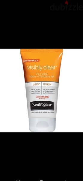 neutrogena visibly clear wash mask 0