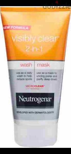 neutrogena visibly clear wash mask 4