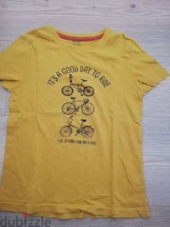 kiabi t. shirt with bycicle