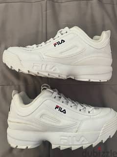 Fila white size 43 Sneakers unisex men and women 0