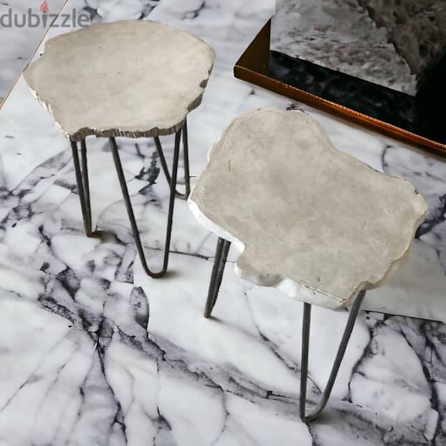 Concrete side Tables 0