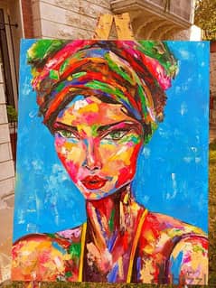 African style painting