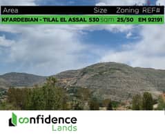 The land covers an area of 530 SQM in Tilal el Assal! REF#EM92191 0