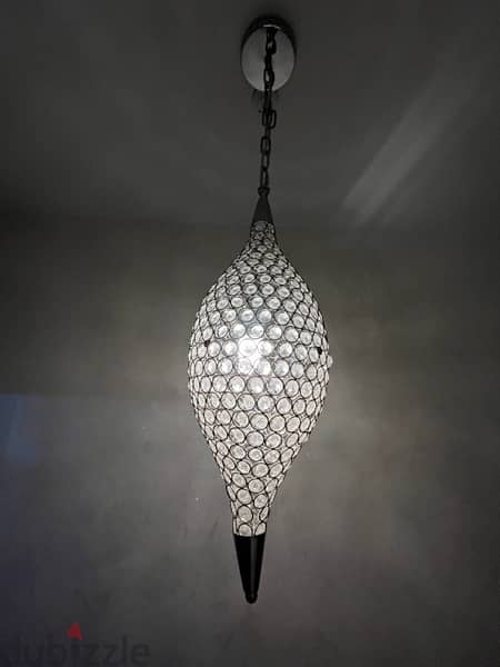 Decorative Hanging Tear Lamp | Used | Like NEW | Contact +96181876768 2