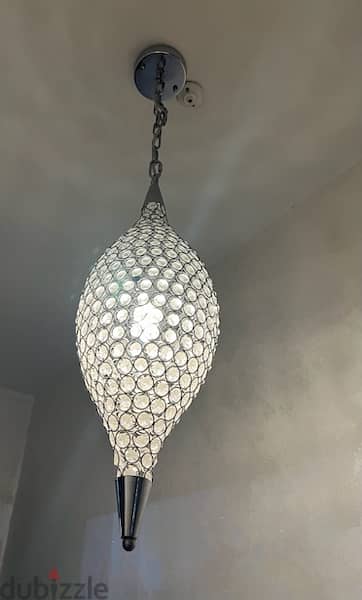 Decorative Hanging Tear Lamp | Used | Like NEW | Contact +96181876768 3