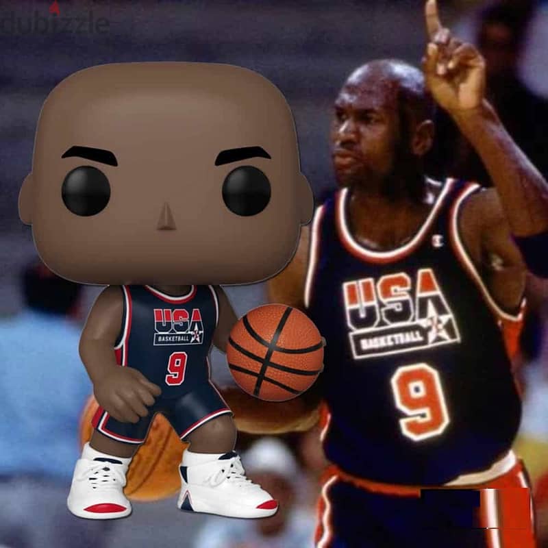 Funko Pop! Basketball USA Basketball Michael Jordan 10 Inch