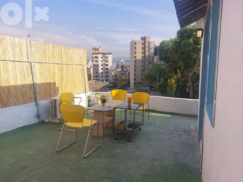 Rooftop Studio available for long term شقق للإيجار 2