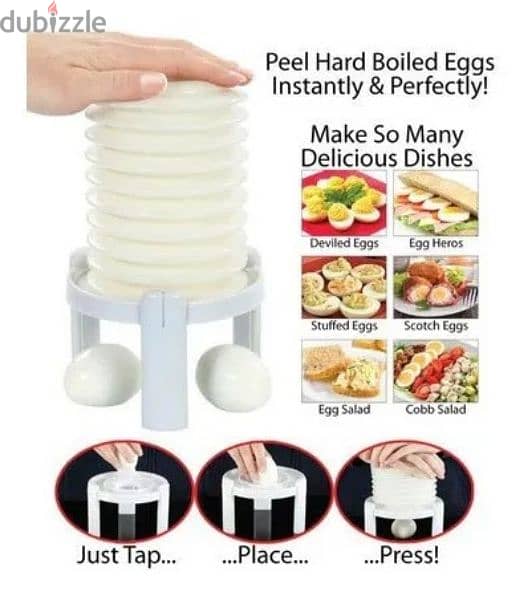 As Seen on TV Eggstractor Egg Peeler