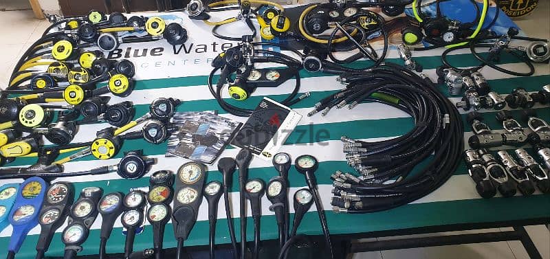 regulator scuba diving , used and new all europeen brands 1