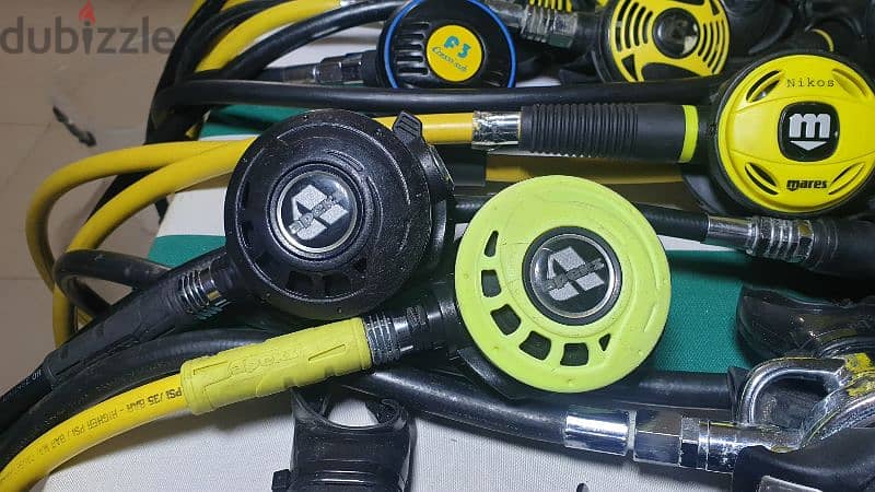 regulator scuba diving , used and new all europeen brands 11