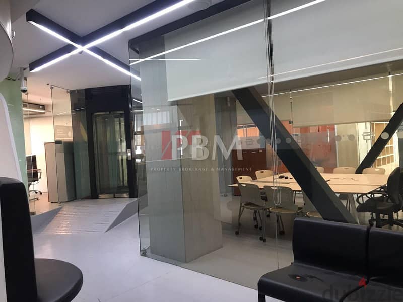 Prime Location Office For Rent In Achrafieh | 2 Parkings | 300 SQM | 4