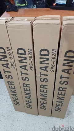 4 stand speaker new in box