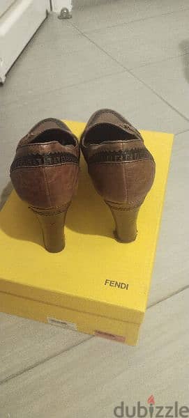 Leather shoes Fendi 37,5 very chic 2