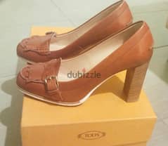 TOD'S leather shoes 38