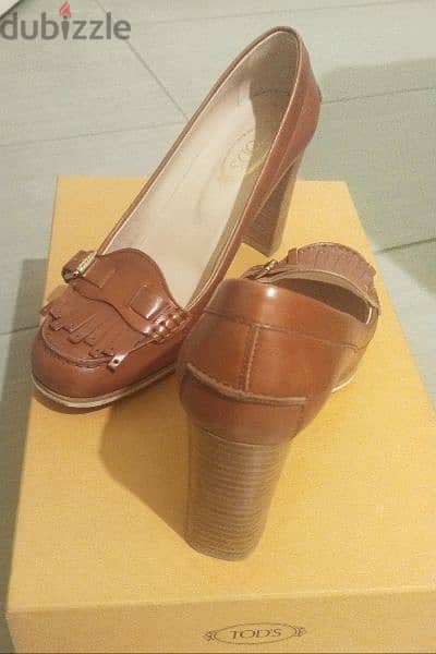 TOD'S leather shoes 38 1