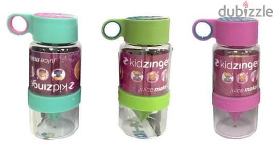 Kid Zinger Juice Maker Water Bottle 473 ml