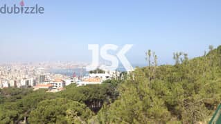 L12000- Unique Land With Panoramic View for Sale In Rabieh