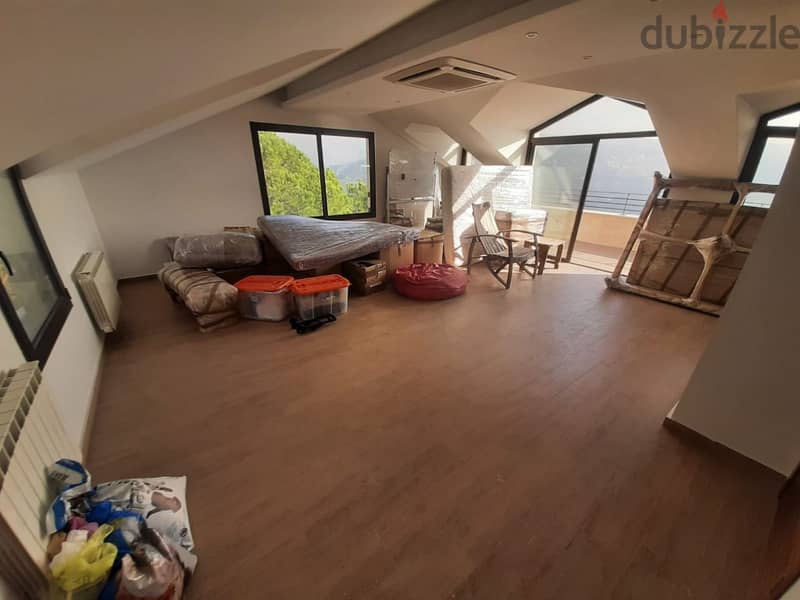 350 Sqm|Duplex for sale in Beit Meri(Villas zone area) | Mountain view 13