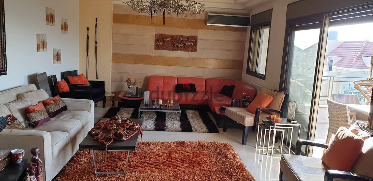 Apartment for rent in Mansourieh شقه للايجار في المنصوريه 5