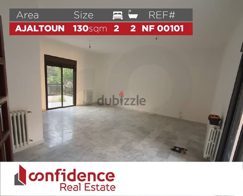 130 sqm Apartment for sale in AJALTOUN, REF#NF00101 0