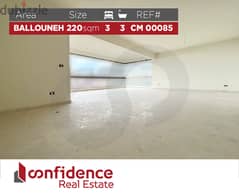 this beautiful 220 sqm apartment in ballouneh! REF#CM00085