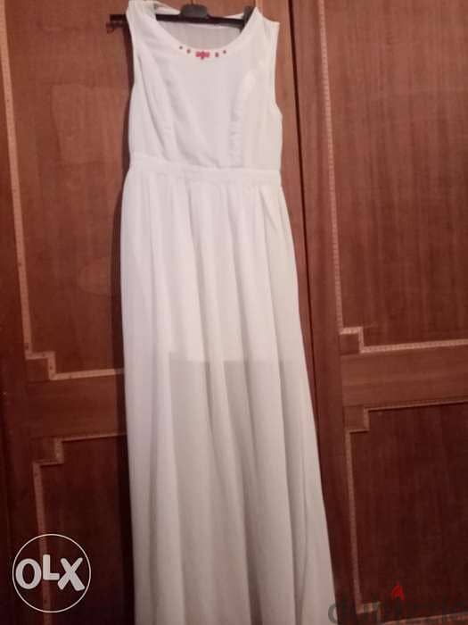 Long white dress 0