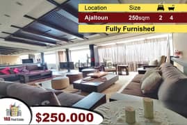 Ajaltoun 250m2 | Luxury | Fully Furnished | View | Upgraded | 0