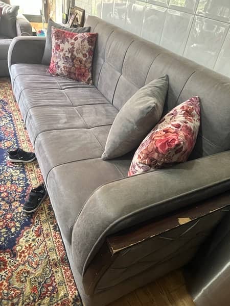 sofas big in a  very good condition 6