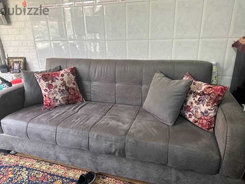 sofas big in a  very good condition 7