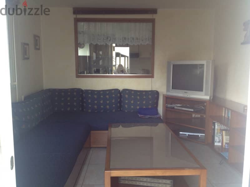 L12011- A 220 SQM Furnished Apartment With Terrace for Rent in Mtayleb 2