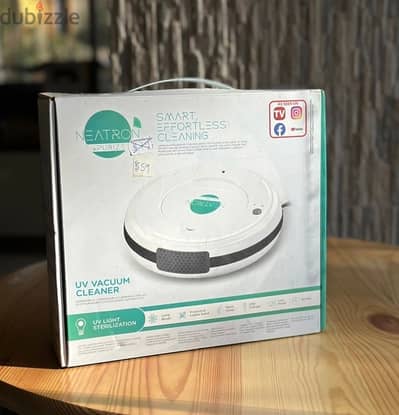 Neatron robot vacuum مكنسبة روبوت