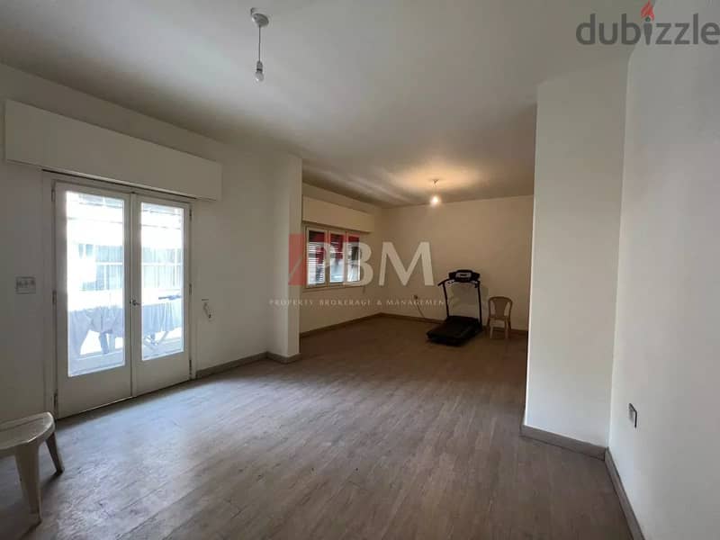 Good Condition Apartment For Rent In Achrafieh | 200 SQM | 1