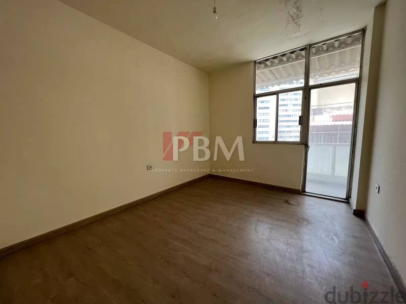 Good Condition Apartment For Rent In Achrafieh | 200 SQM | 3
