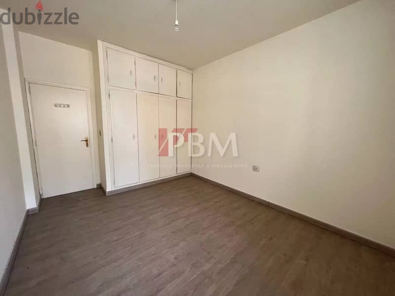Good Condition Apartment For Rent In Achrafieh | 200 SQM | 4