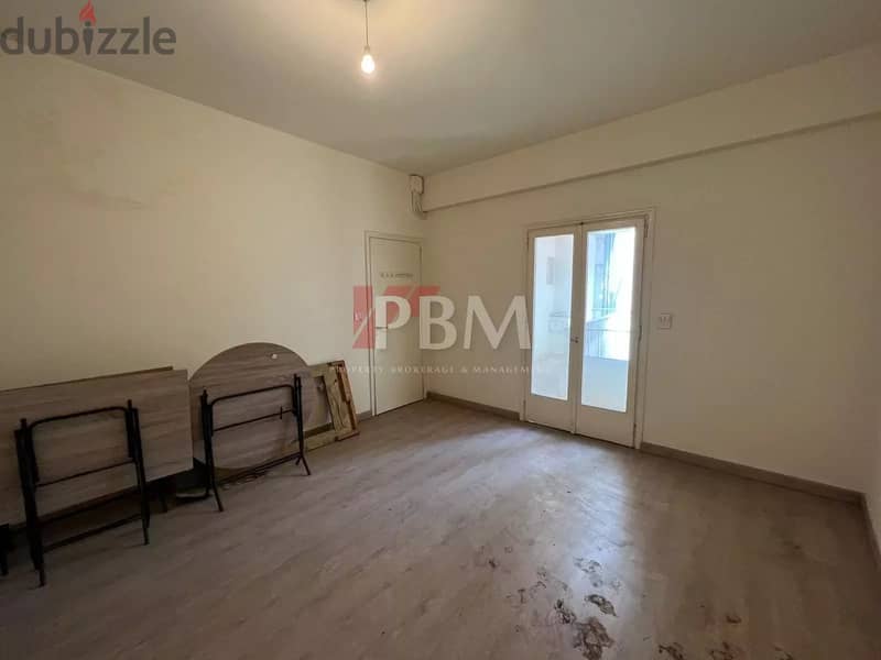 Good Condition Apartment For Rent In Achrafieh | 200 SQM | 6